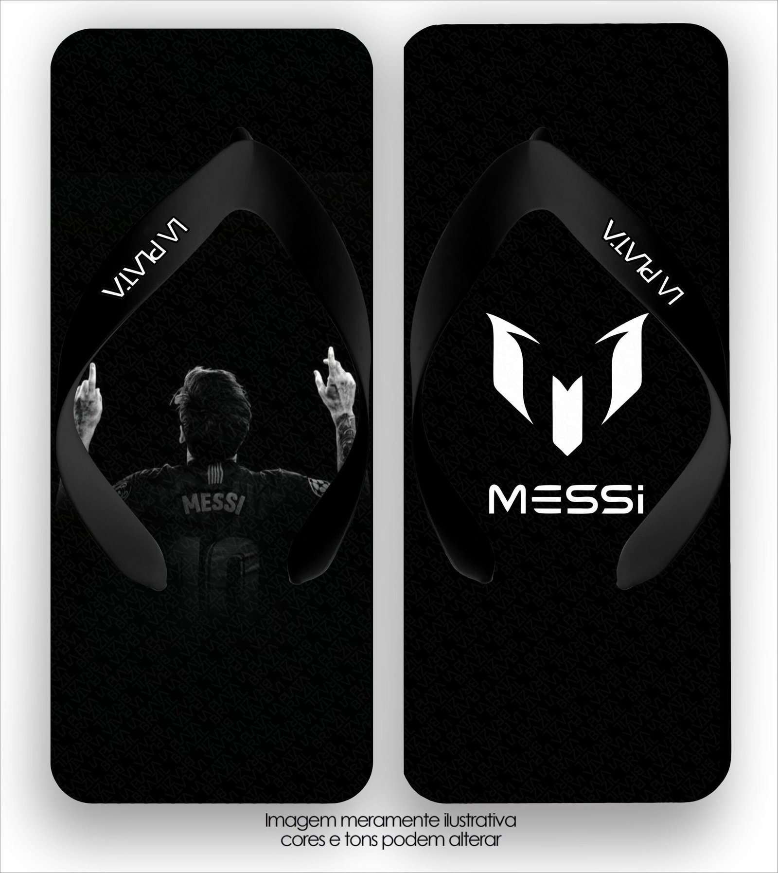 chinelo-la-plata-brazil-craques-messi-preto
